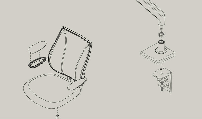 Humanscale Replacement Parts & Accessories | Official Parts Catalog