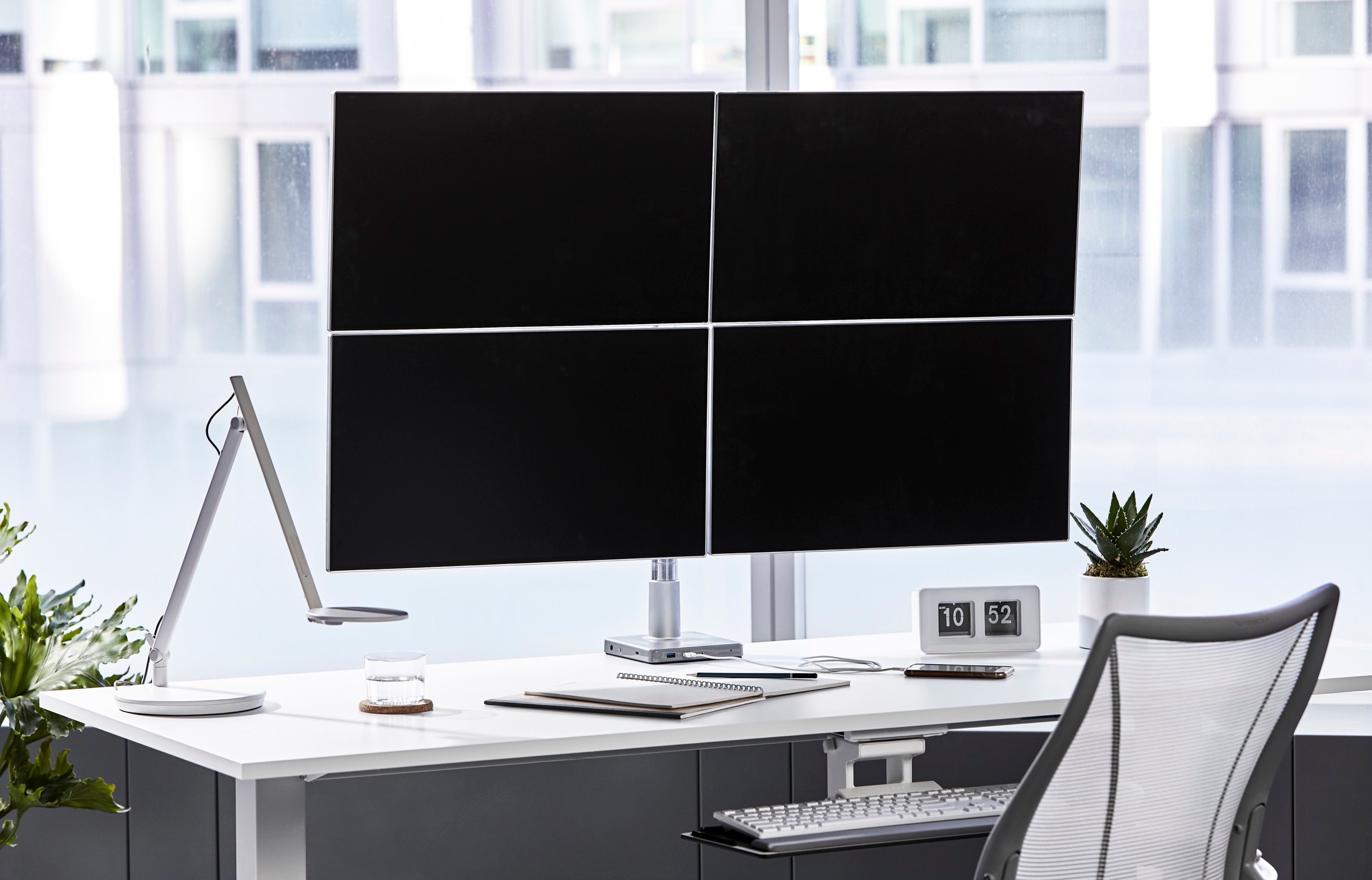 Multiple Monitor Arms for Complex Setups | Humanscale Shop