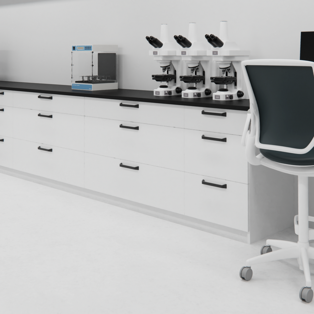 Designed for lab and healthcare use