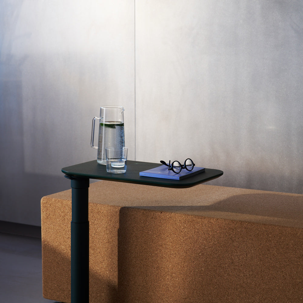 Compact worksurface for everyday essentials