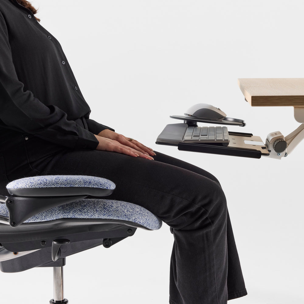 Extended height and tilt adjustment